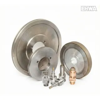 Kantenschleifscheiben für Glas