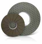 Wheels for face and double-disc grinding.