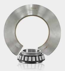Horseshoe wheel and taper roller bearing.