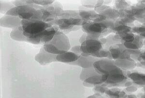 CMP-Slurry: Partikelaufnahme.