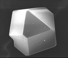 Galvanischer Konditionierer: Diamant- und Bindungsaufnahme.
