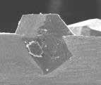 Galvanischer Konditionierer: Diamant- und Bindungsaufnahme.