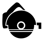 Maschinensymbol: Kreissäge
