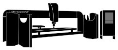 Maschinensymbol: CNC-Maschine