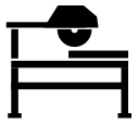 Maschinensymbol: Tischsäge
