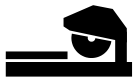 Maschinensymbol: Fliesensäge