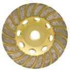 Schleiftöpfe für Winkelschleifer: Turbo-wave