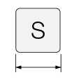 Schneidplattenform S: Schneidenlängenbezug.