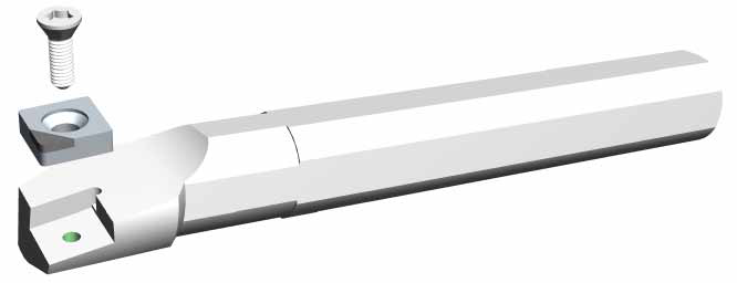 Innenhalter: Hebel- und Schraubenspannung: Werkzeugansicht.