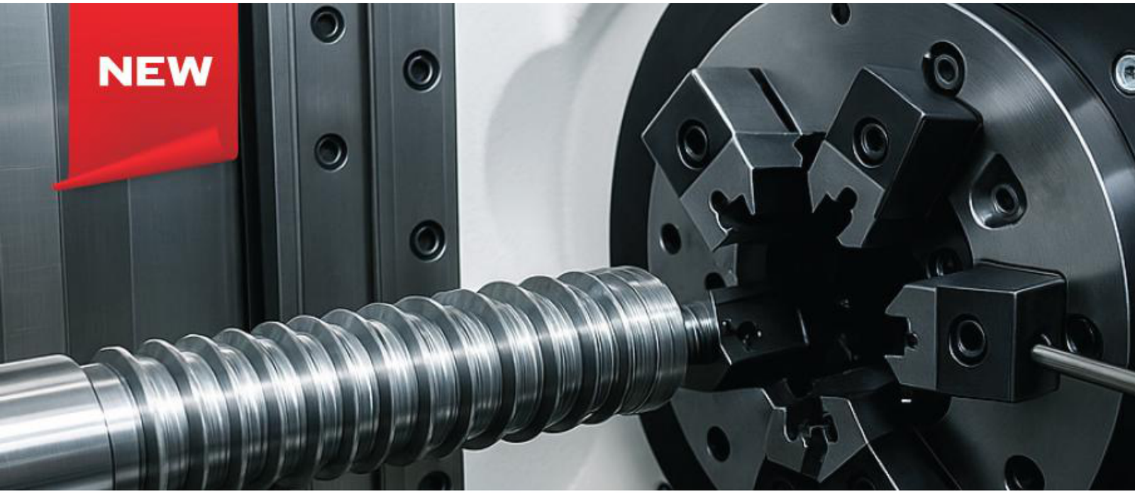 Gewindewirbeln eines Spindelbauteils.