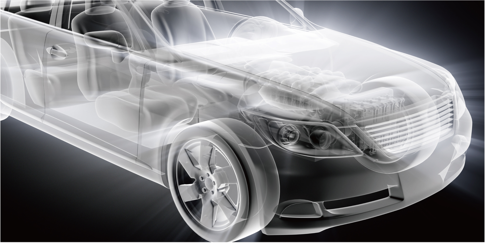 Vehicle illustration for the drivetrain application.