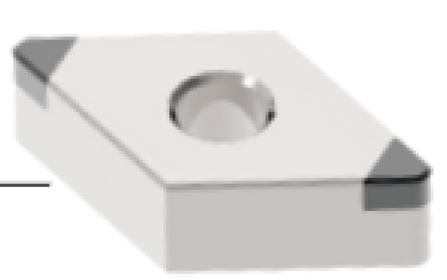 DNGA150408 insert for taper turning.
