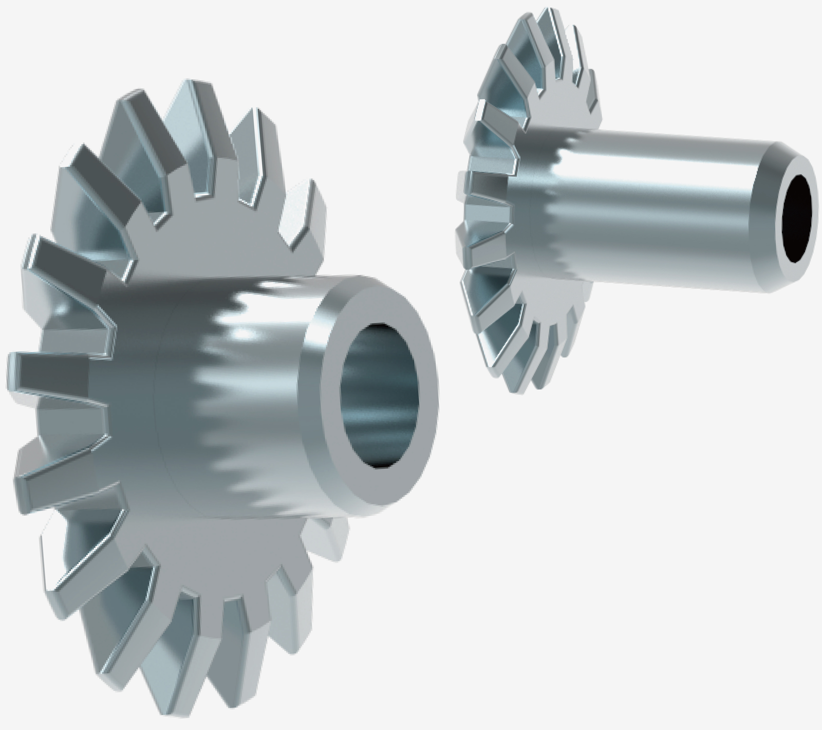 Transmission gears as workpiece illustrations.