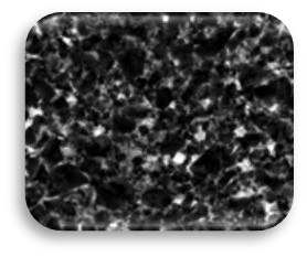 Microstructure of PCBN grade EBC100X, source magnification 1,000×.