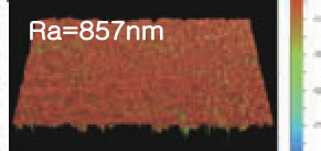 EHWA surface: Ra 857 nm.
