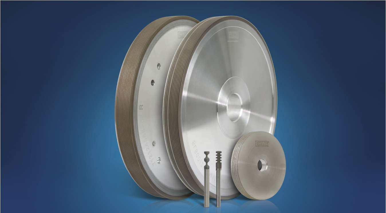 Diamond tools for glass, display, LED and solar