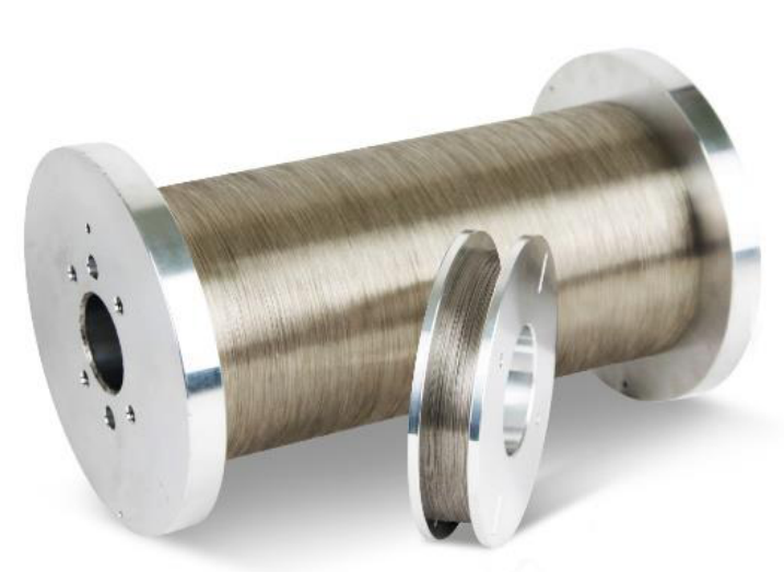 Precision diamond wire: spool view in the product presentation.