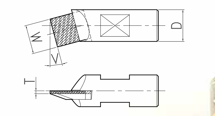 MDD-B12: bemaßte Standardzeichnung.