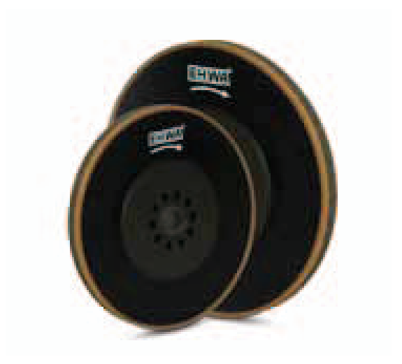 Vitrified-bonded CBN grinding wheels for crankshafts.
