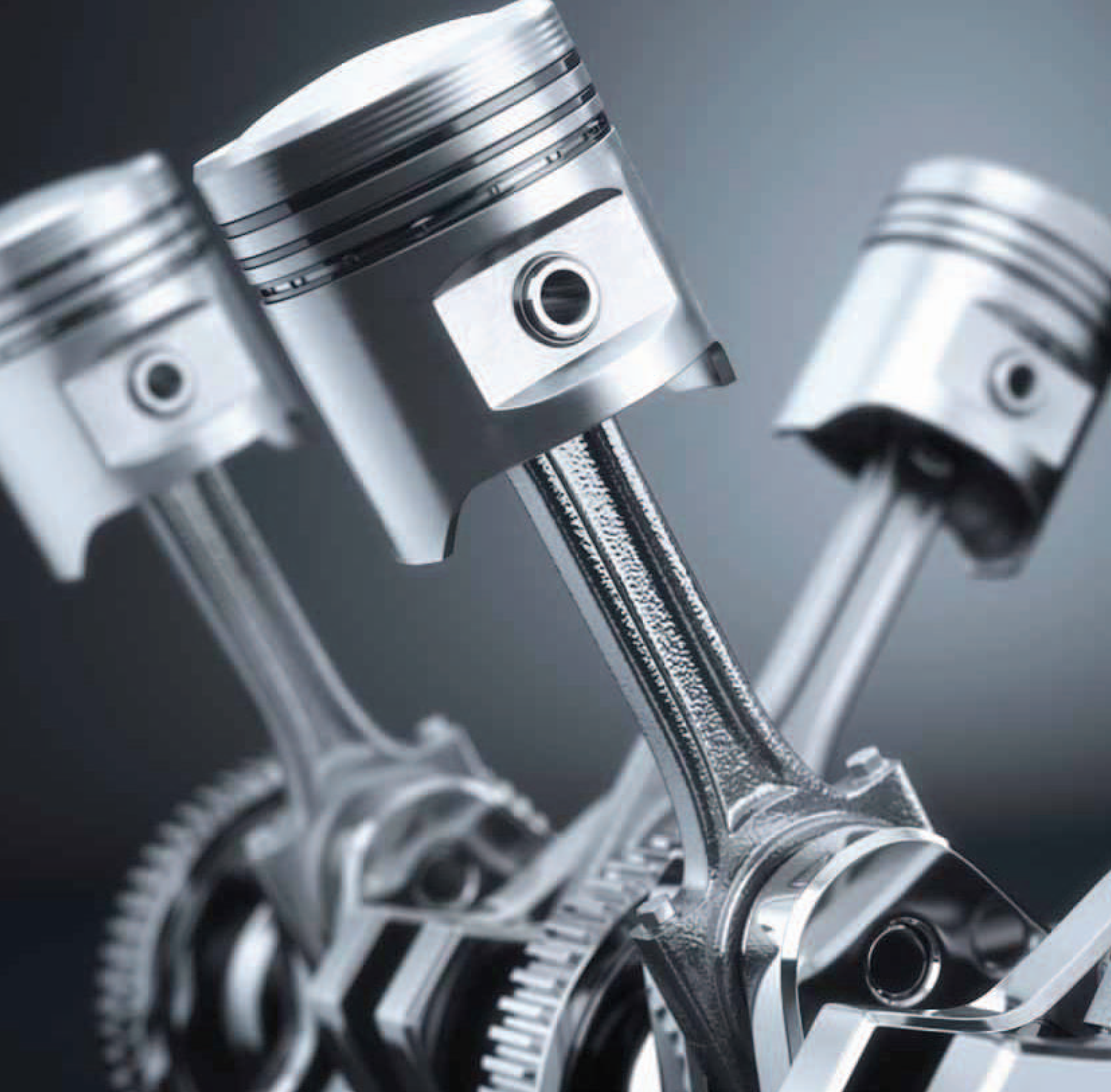 Engine components as application examples.