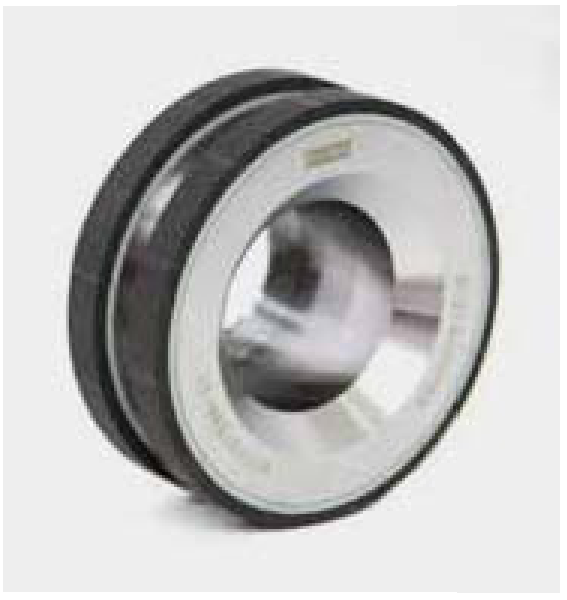 CBN wheel for camshaft grinding.