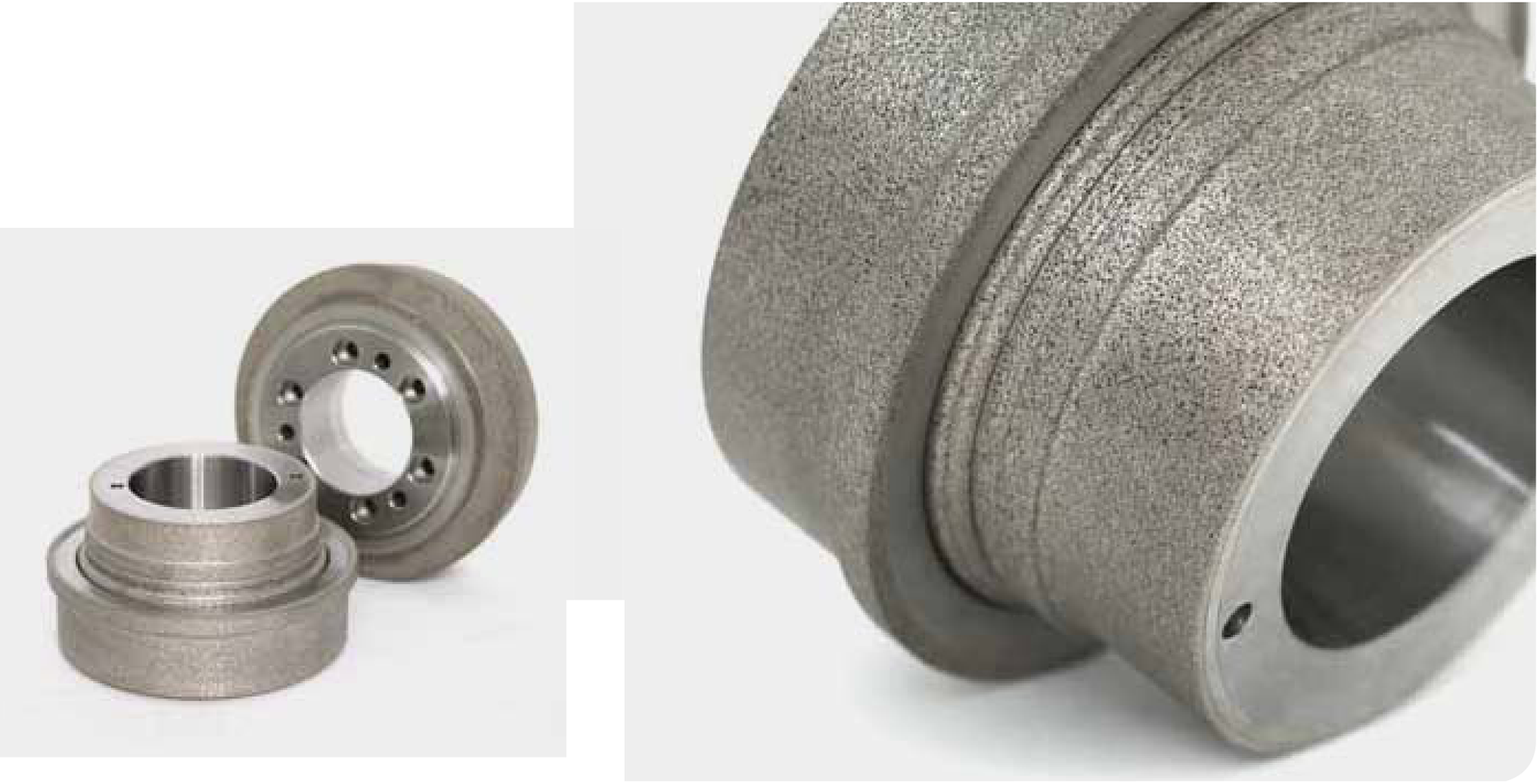 Rotary dressers for turbocharger applications.