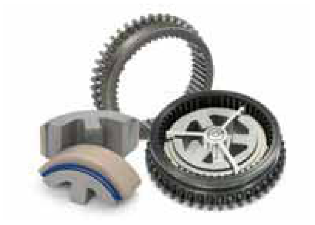Honing tools and synchro sleeve gears.