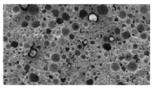 CBN honing stone: coarse pore structure