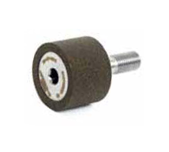 Vitrified wheel with steel head