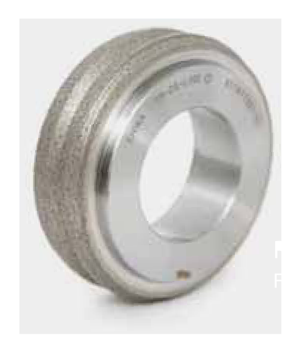 Rotary dresser for linear guides