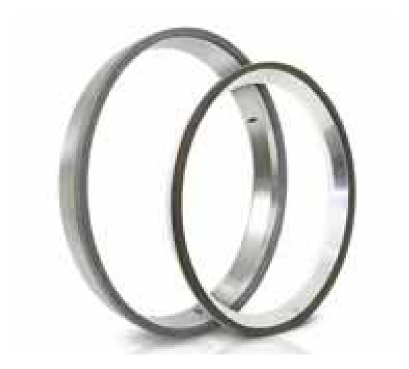 Peripheral wheels for cutting inserts
