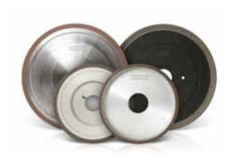 Grinding wheels for tipped saws