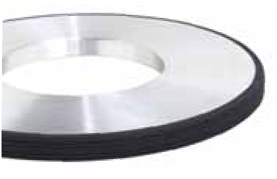 Grinding wheel for taps