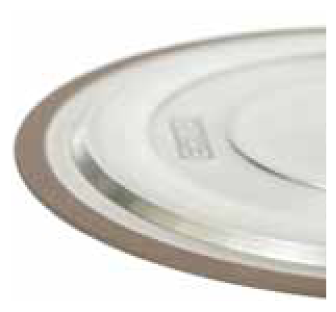 Profile grinding wheel for HSS saw blades