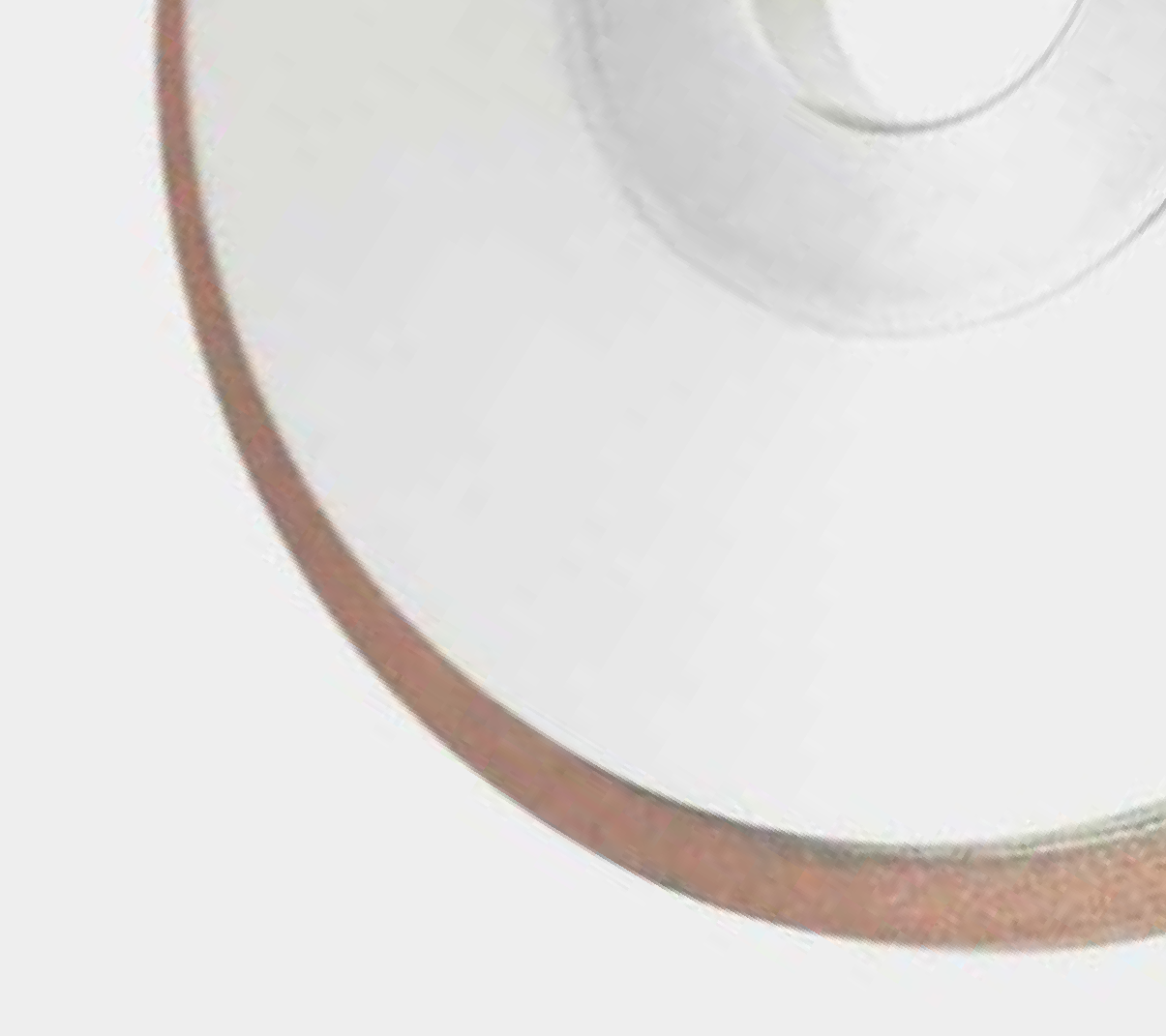 Saw-tooth grinding wheel: grinding layer