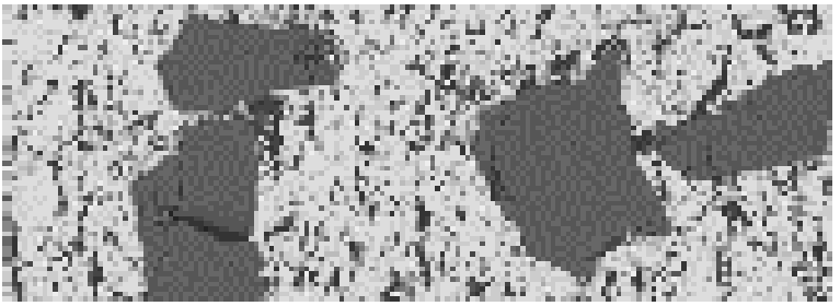 Bond microstructure of the ECG grinding wheel