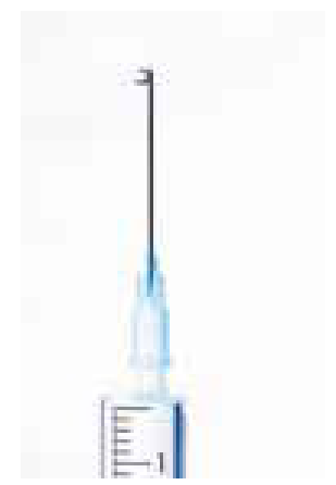 Needle workpiece made from SUS/SUS304