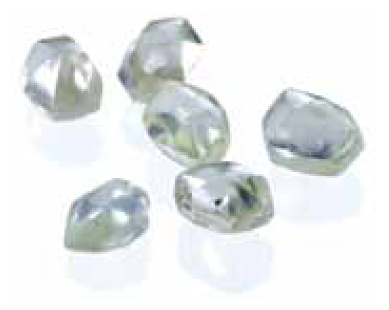 Natural diamond for dressing tools
