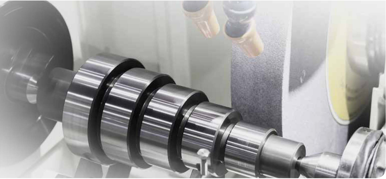 Conventional abrasive wheel in a machining process
