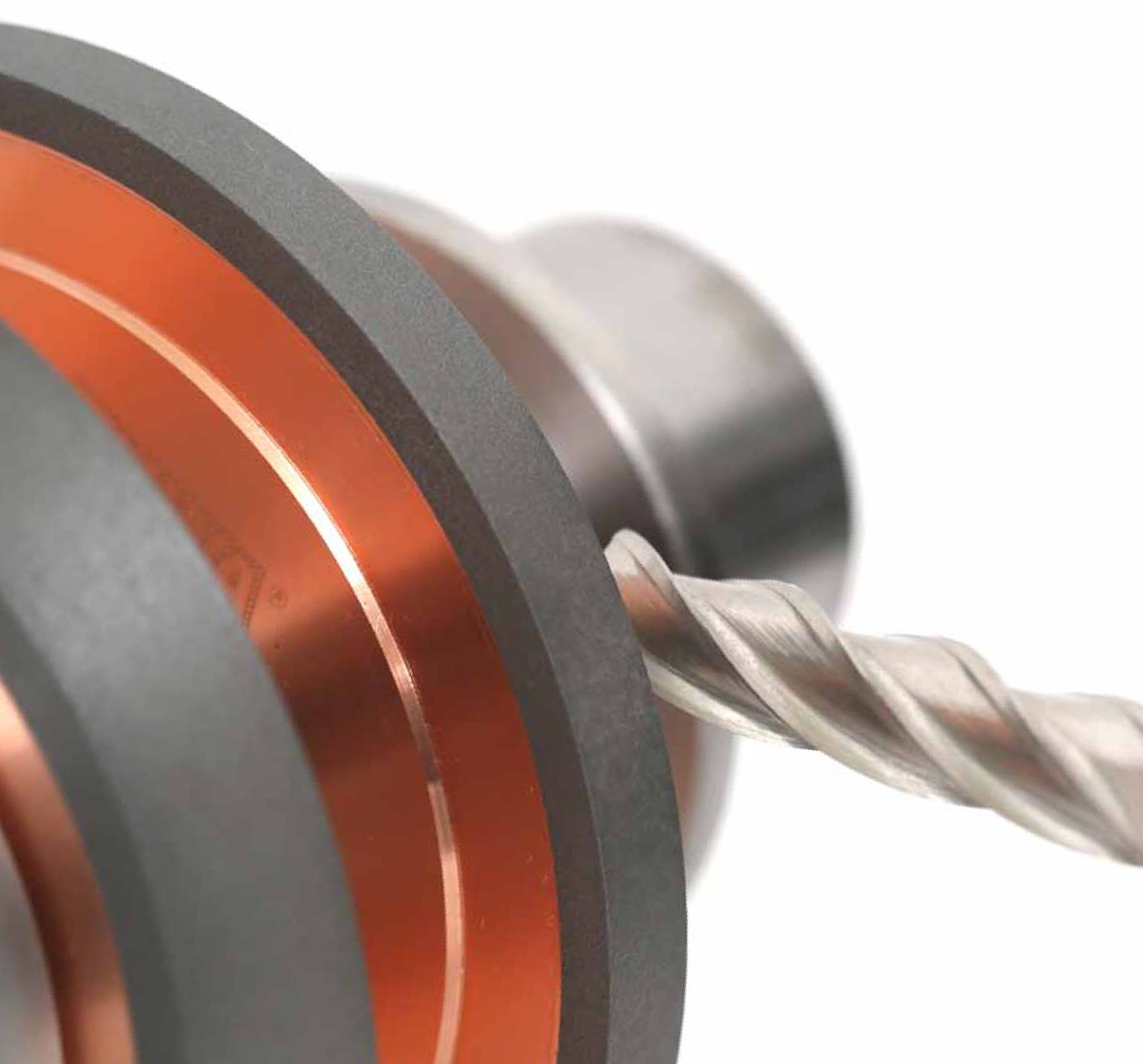 Resin-bond wheel during tool grinding