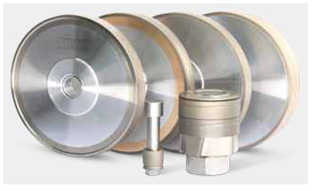 Metal-bond grinding tools for lenses