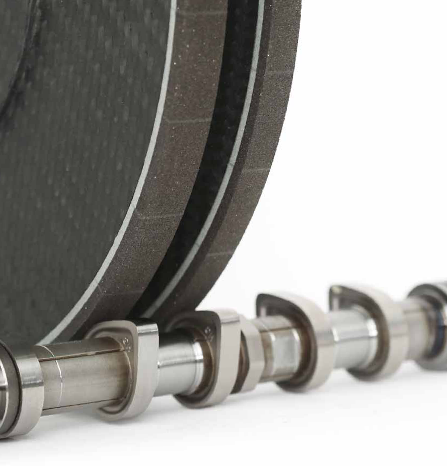 Vitrified wheel and camshaft
