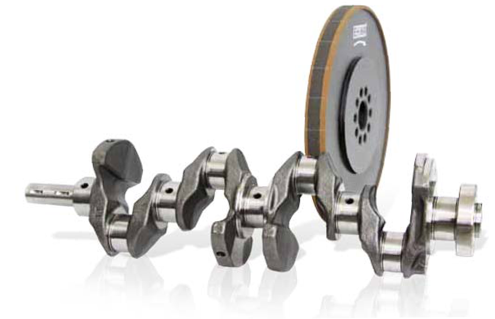 Crankshaft and CBN wheel