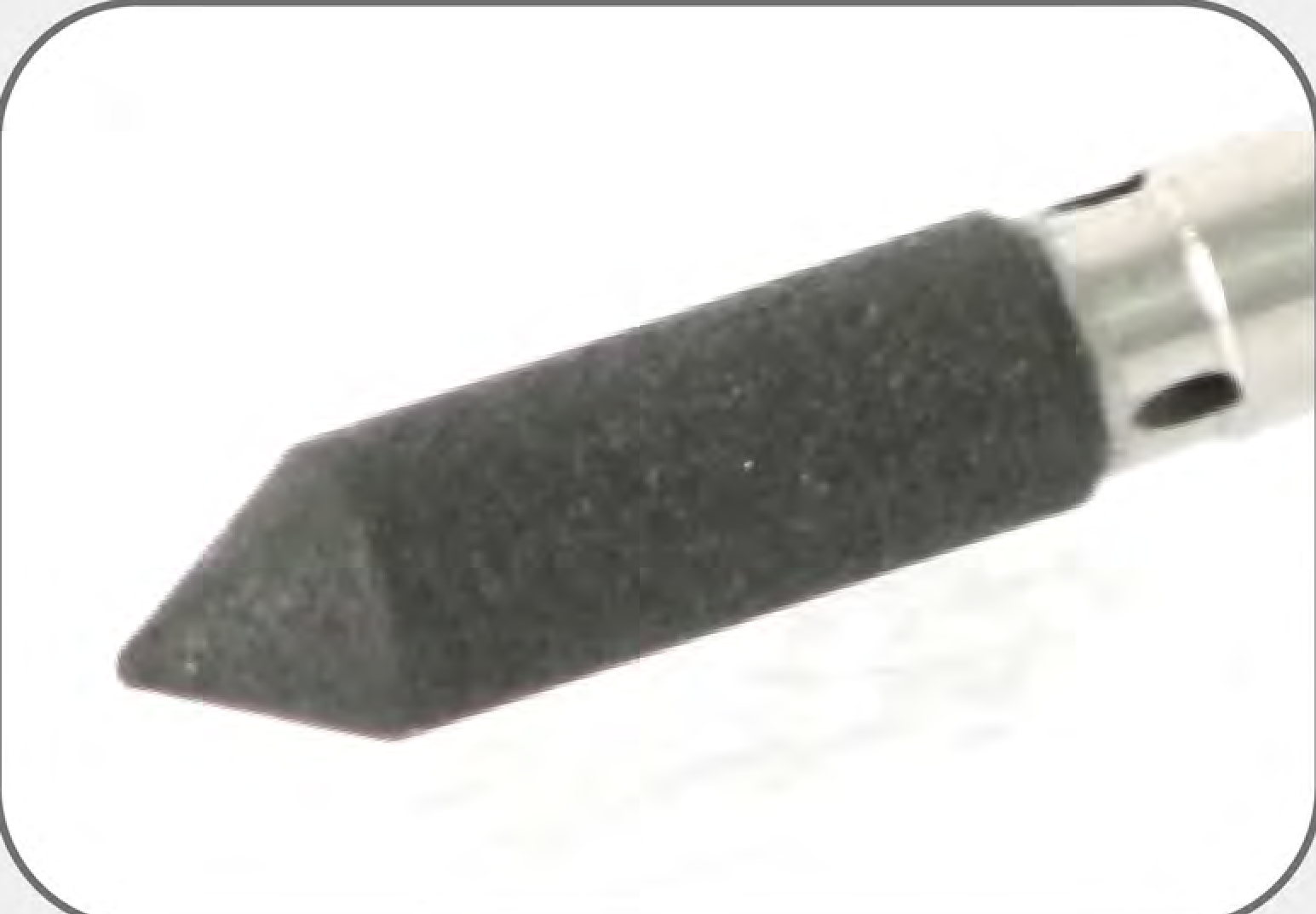 Mounted point for seat grinding