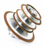 Precision wheel pack for micro rotary tools.
