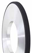 Grinding wheel for tap production.
