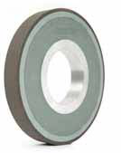 Grinding wheel of the first wire programme.