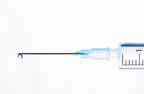 Medical needle as a workpiece illustration.