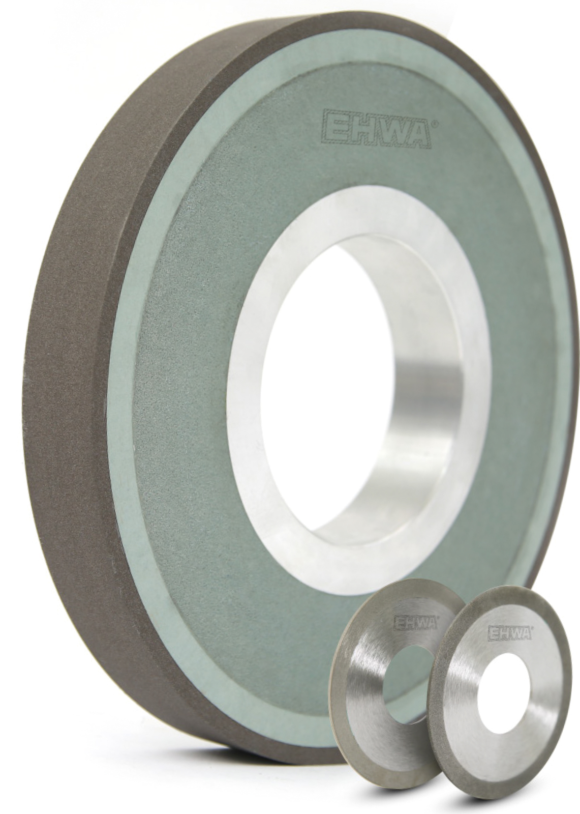 Grinding wheels for medical wire: size variants.