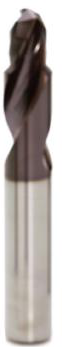 Coated carbide tool: brown design.